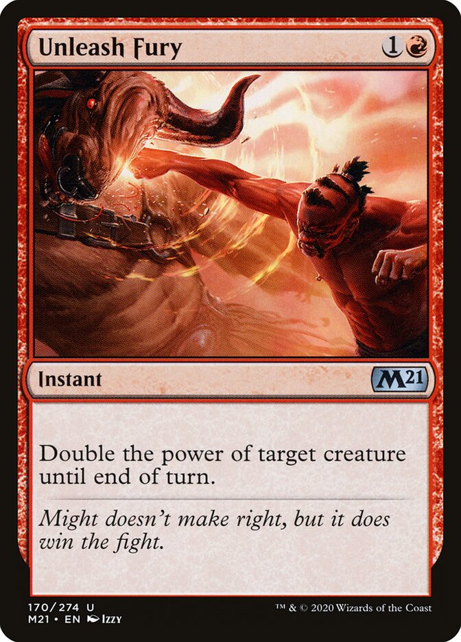 Unleash Fury — Core Set 2021 170/397