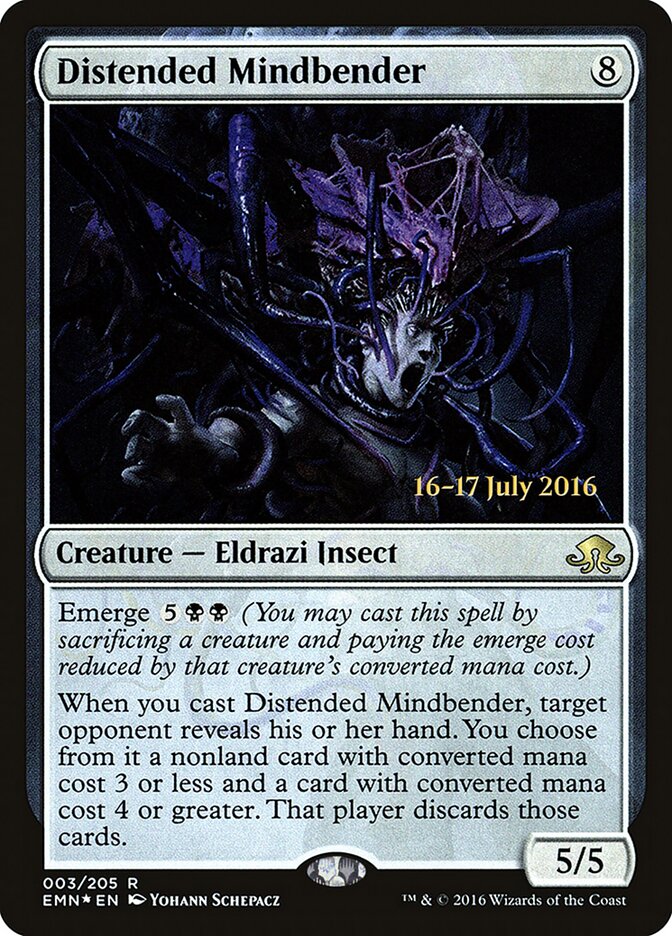 Distended Mindbender — Eldritch Moon Promos 3s/77