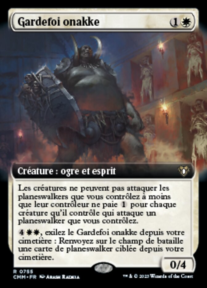 Gardefoi onakke — Commander Masters 755/1067