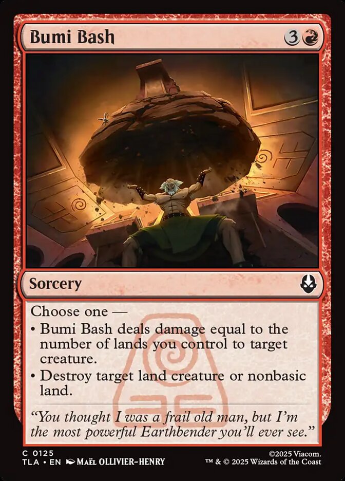 Bumi Bash — Avatar: The Last Airbender 125/394