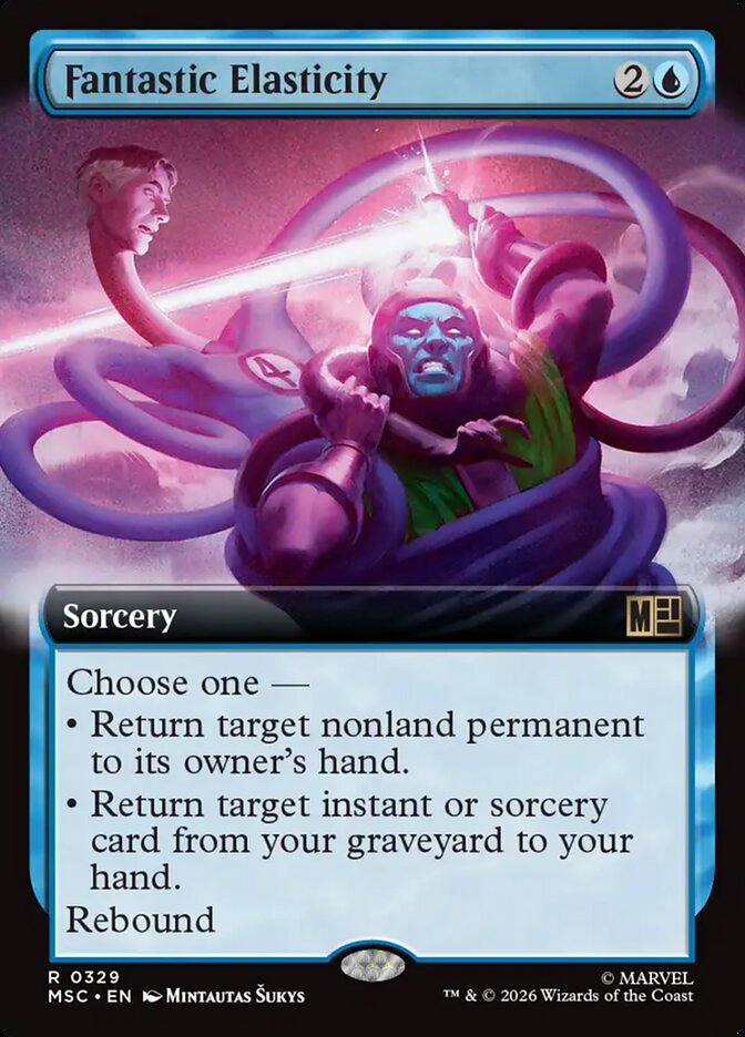 Fantastic Elasticity — Marvel Super Heroes Commander 329/866