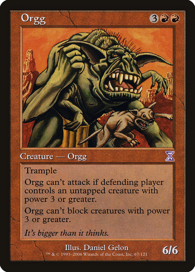 Orgg — Time Spiral Timeshifted 67/121