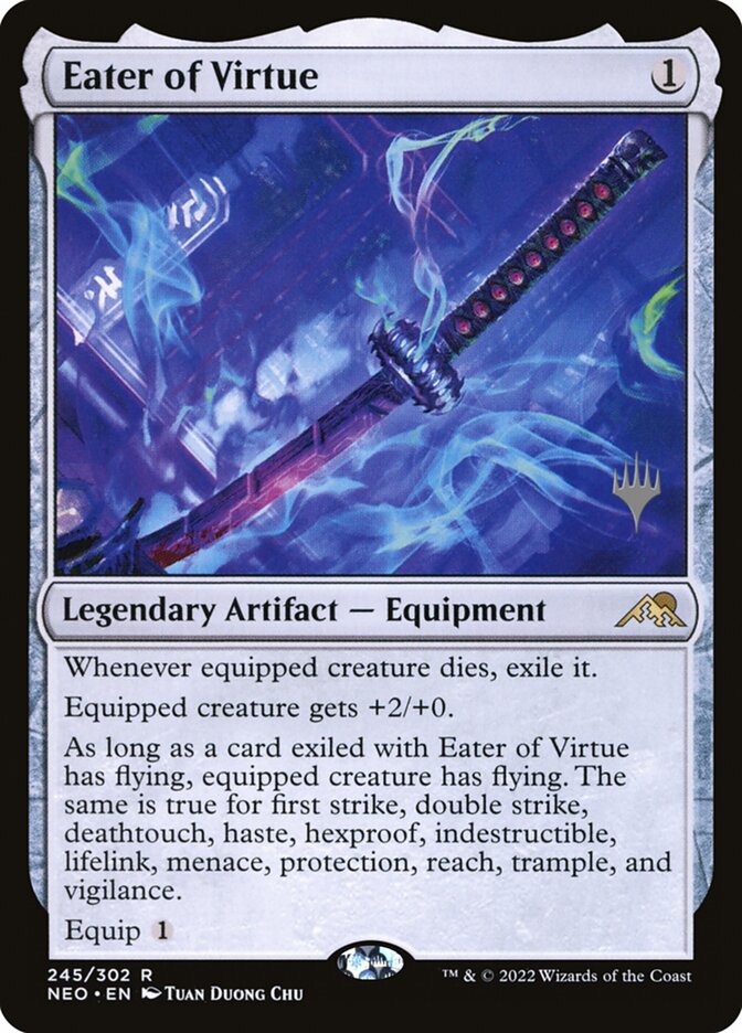 Eater of Virtue — Kamigawa: Neon Dynasty Promos 245p/148