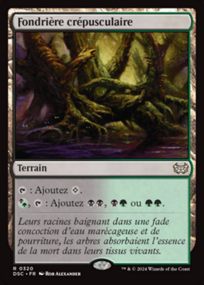 Fondrière crépusculaire — Duskmourn: House of Horror Commander 320/373