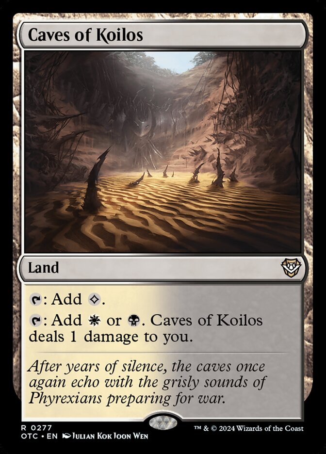 Cavernes de Koïlos — Outlaws of Thunder Junction Commander 277/342
