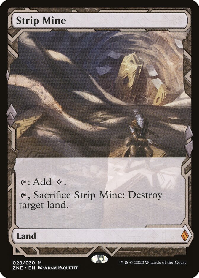 Strip Mine — Zendikar Rising Expeditions 28/30