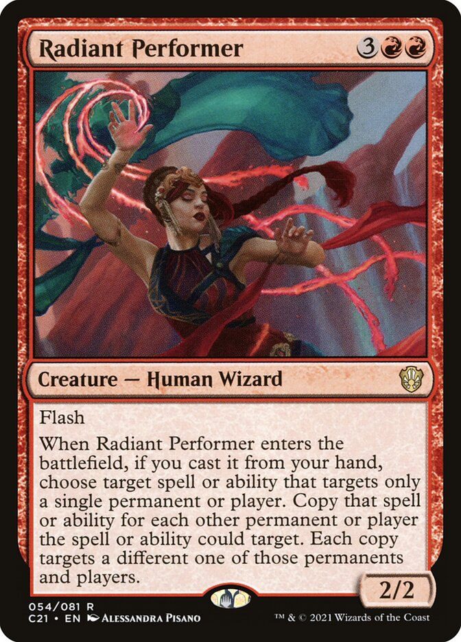 Artiste radieuse — Commander 2021 54/409