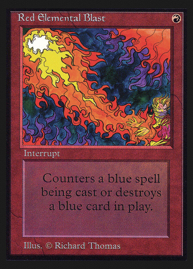 Red Elemental Blast — Intl. Collectors' Edition 170/302