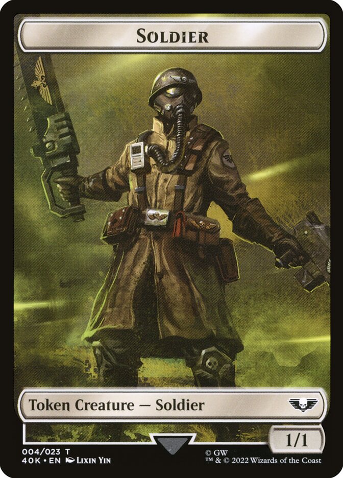 Soldier — Warhammer 40,000 Tokens 4/31
