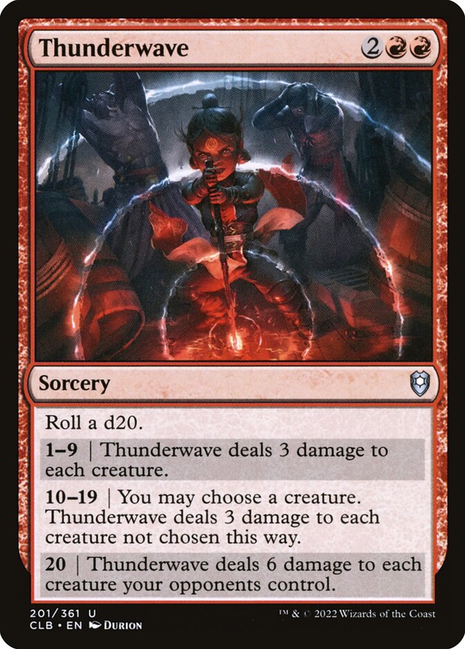 Thunderwave — Commander Legends: Battle for Baldur's Gate 201/936