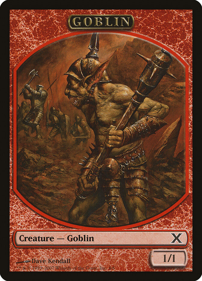 Goblin — Tenth Edition Tokens 4/6