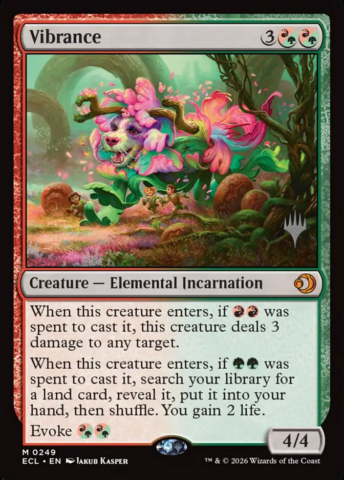 Vibrance — Lorwyn Eclipsed Promos 249p/80