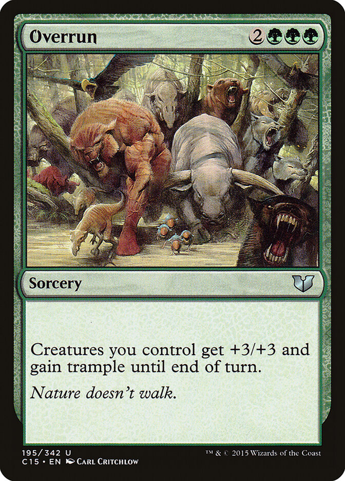 Overrun — Commander 2015 195/342