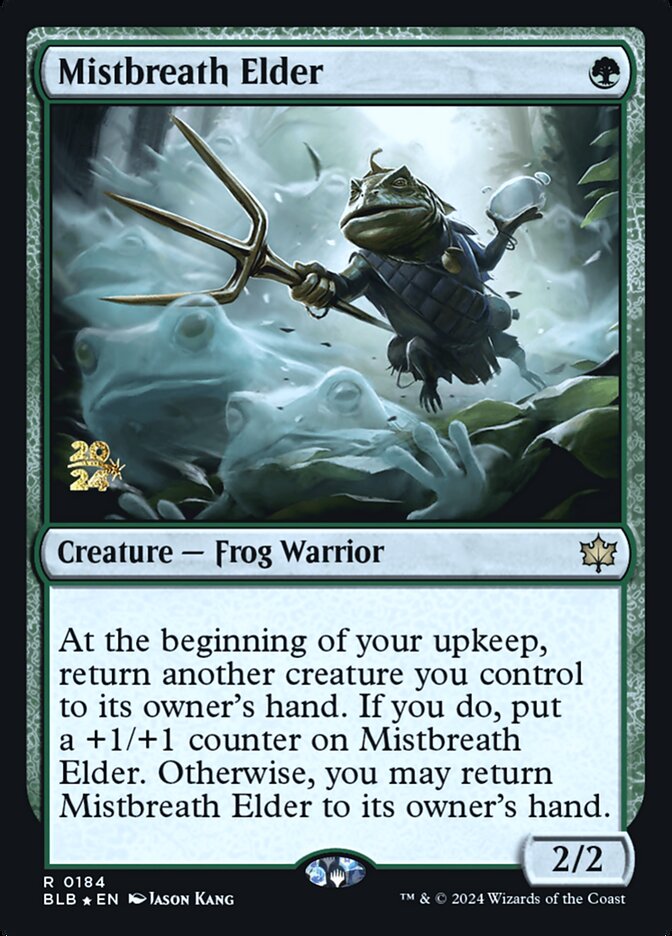 Mistbreath Elder — Bloomburrow Promos 184s/160