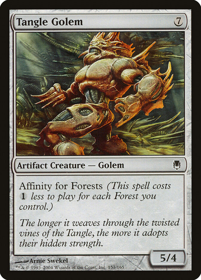 Tangle Golem — Darksteel 151/165