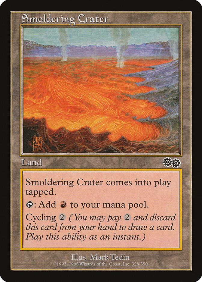 Cratère fumant — Urza's Saga 328/357