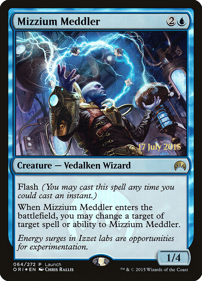 Mizzium Meddler — Magic Origins Promos 64/54