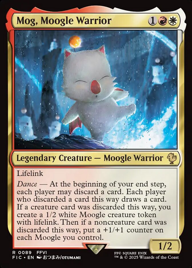 Mog, Moogle Warrior — Final Fantasy Commander 89/486