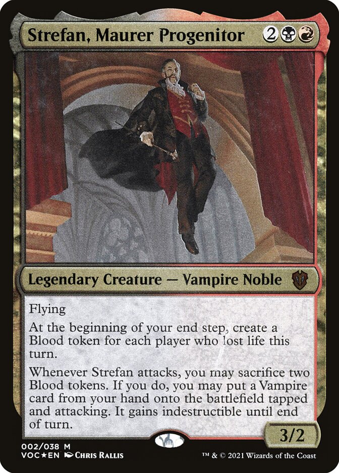 Strefan, Maurer Progenitor — Crimson Vow Commander Display Commanders 2/2
