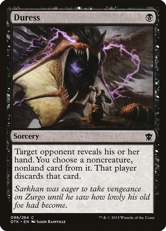 Duress — Dragons of Tarkir 98/264