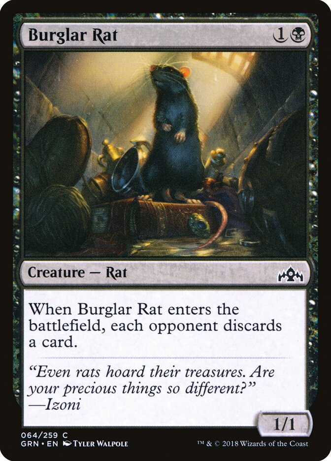 Burglar Rat — Guilds of Ravnica 64/273