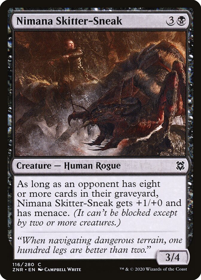 Nimana Skitter-Sneak — Zendikar Rising 116/406