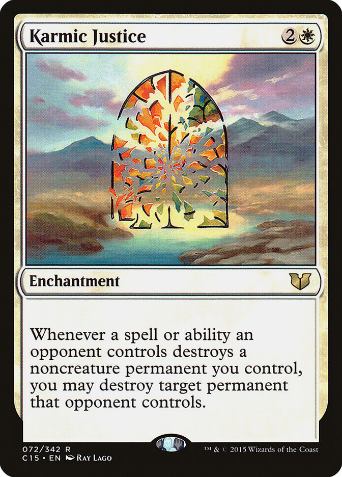 Karmic Justice — Commander 2015 72/342