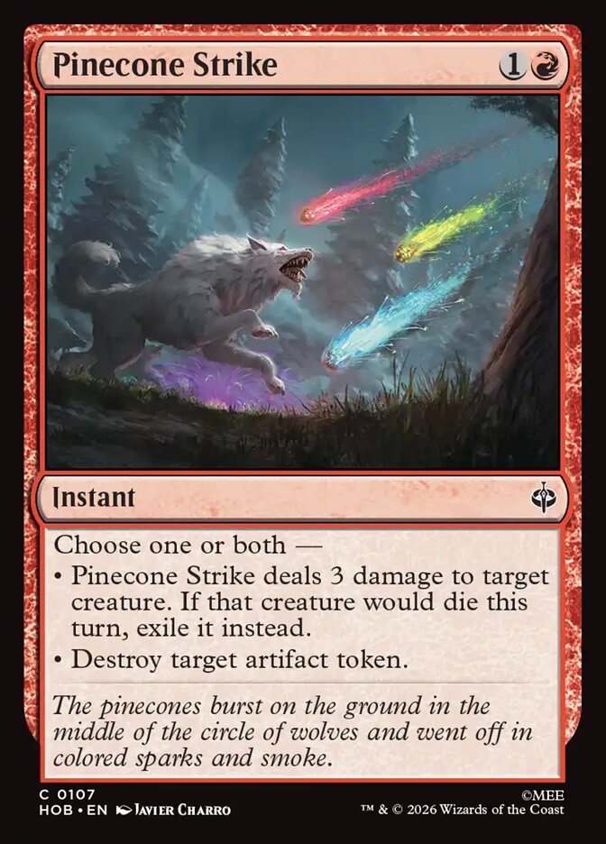 Pinecone Strike — The Hobbit 107/321