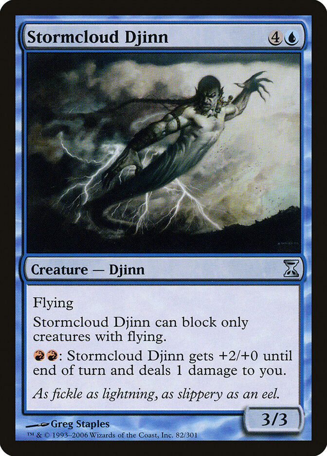 Stormcloud Djinn — Time Spiral 82/301