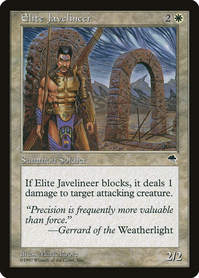 Elite Javelineer — Tempest 17/350
