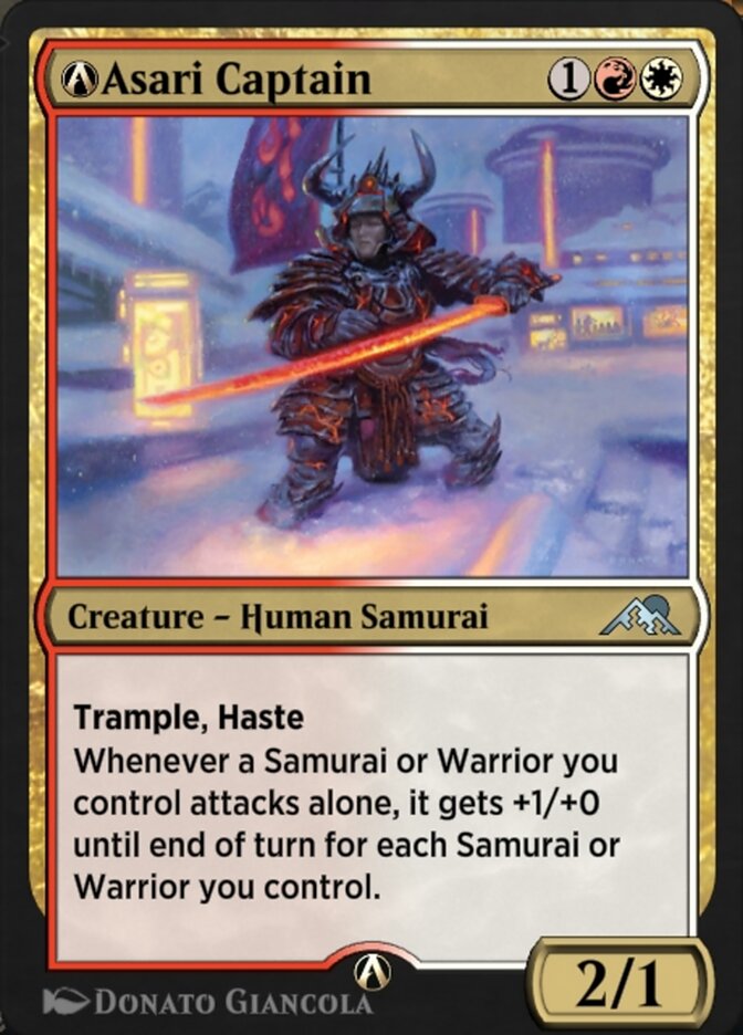 A-Asari Captain — Kamigawa: Neon Dynasty A-215/531