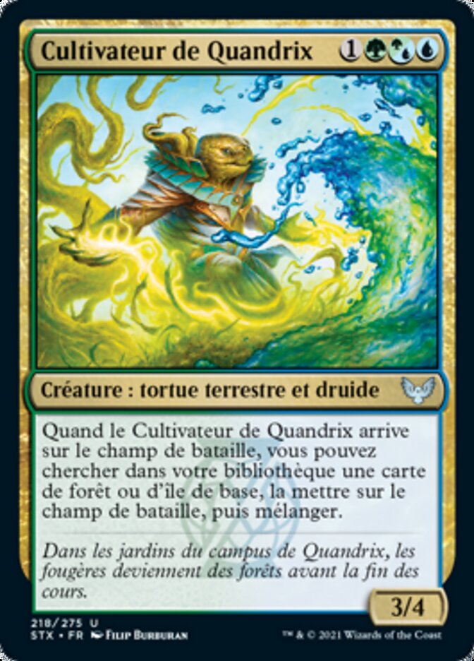 Cultivateur de Quandrix — Strixhaven: School of Mages 218/393