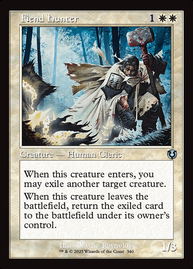 Fiend Hunter — Innistrad Remastered 340/495