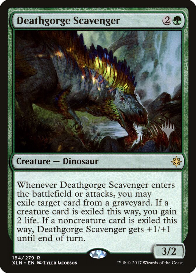 Deathgorge Scavenger — Ixalan Promos 184p/120