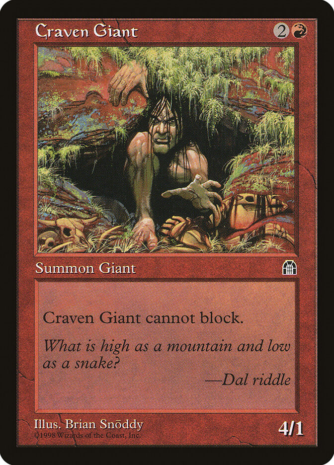 Géant poltron — Stronghold 78/143