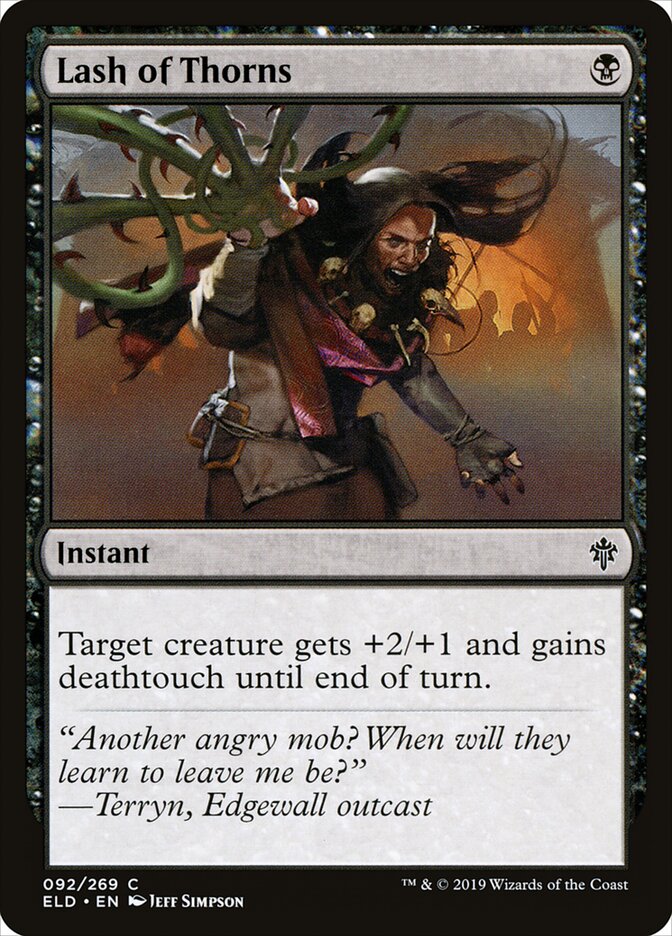 Lash of Thorns — Throne of Eldraine 92/398