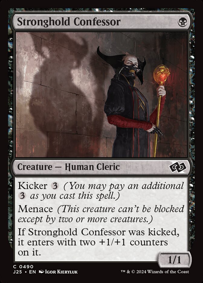 Stronghold Confessor — Foundations Jumpstart 490/779