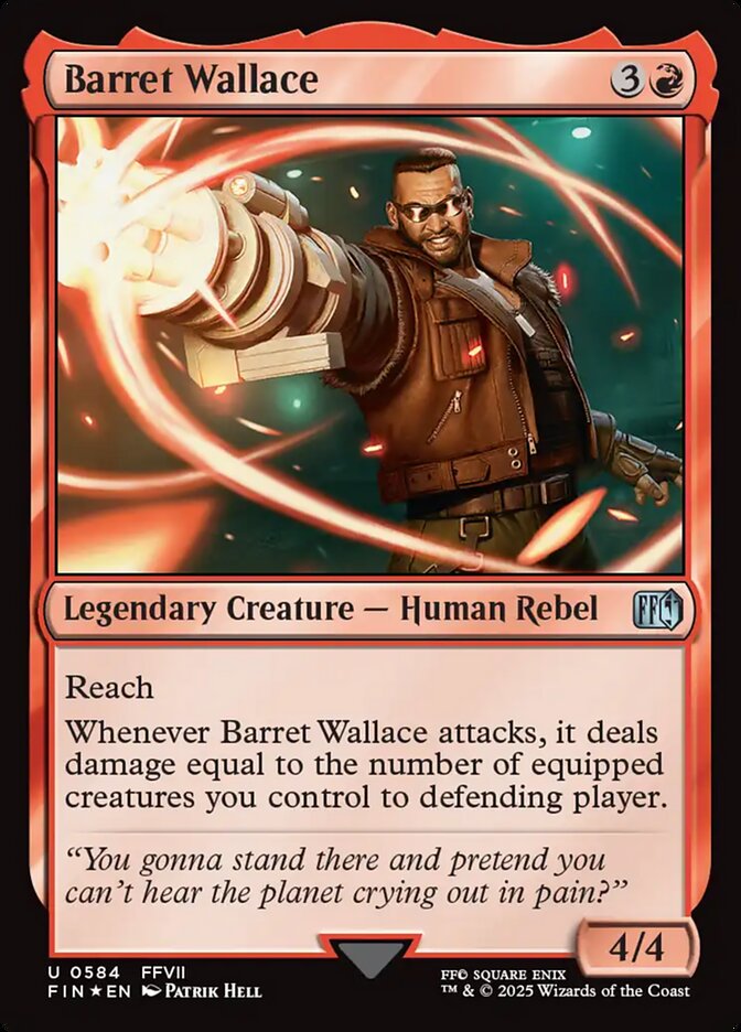 Barret Wallace — Final Fantasy 584/595