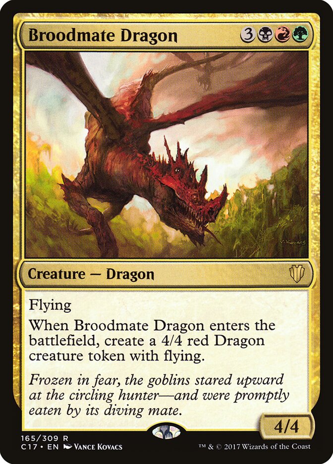 Broodmate Dragon — Commander 2017 165/309