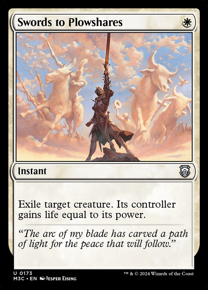 Swords to Plowshares — Modern Horizons 3 Commander 173/398