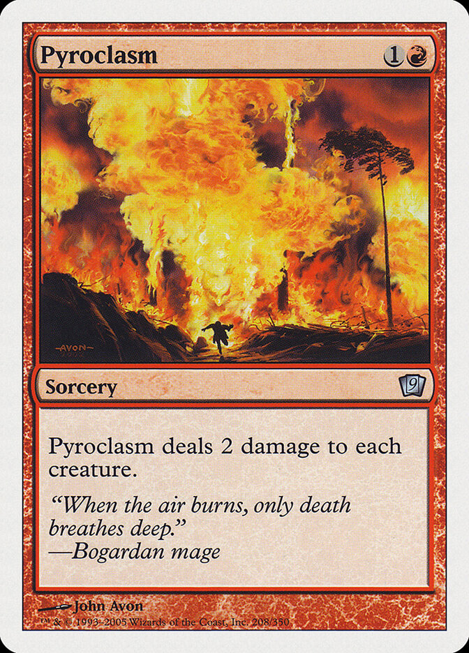 Pyroclasm — Ninth Edition 208/709