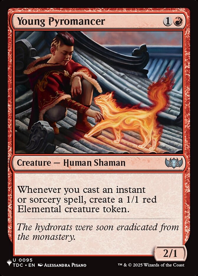 Young Pyromancer — The List TDC-95/5581