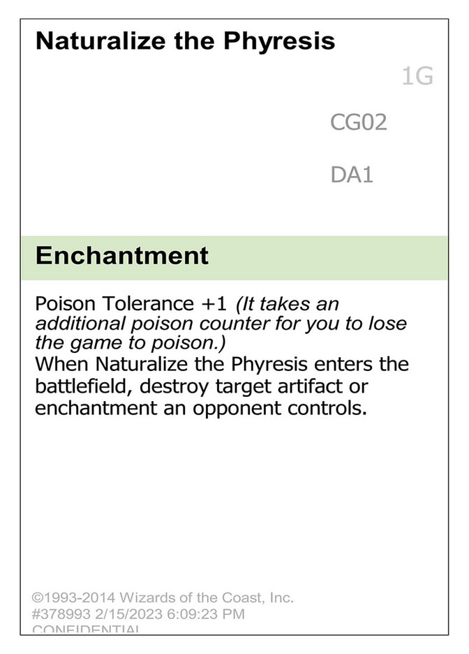 Naturalize the Phyresis — Unknown Event CG02a/512