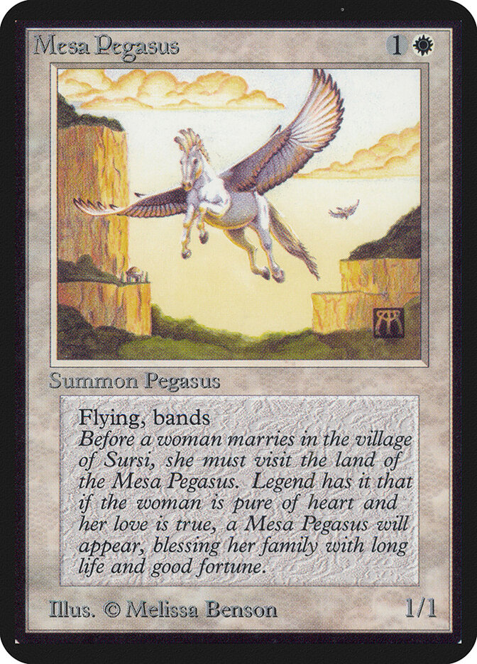 Mesa Pegasus — Limited Edition Alpha 28/295