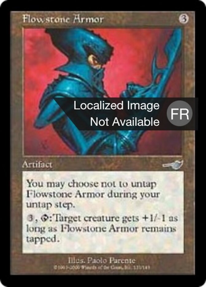 Armure de fluipierre — Nemesis 131/143