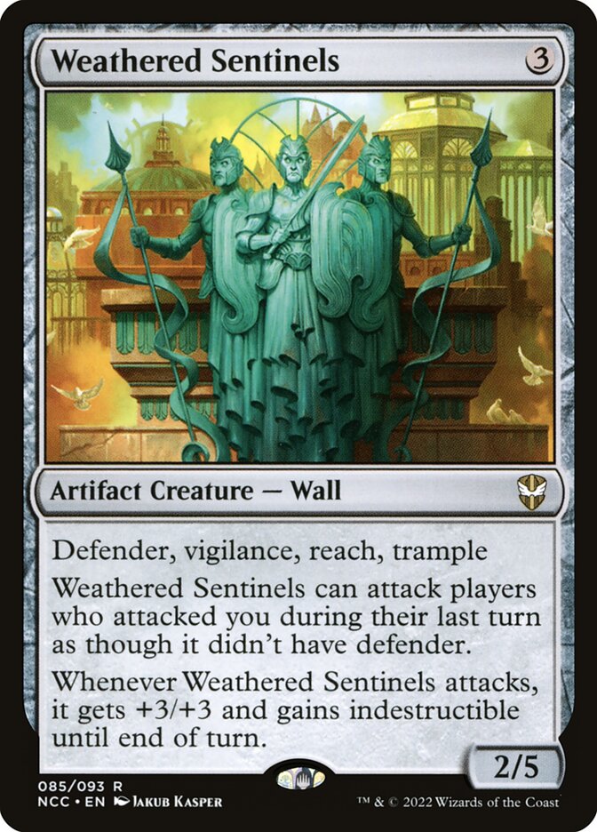 Sentinelles érodées — New Capenna Commander 85/447