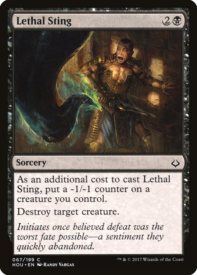 Lethal Sting — Hour of Devastation 67/209