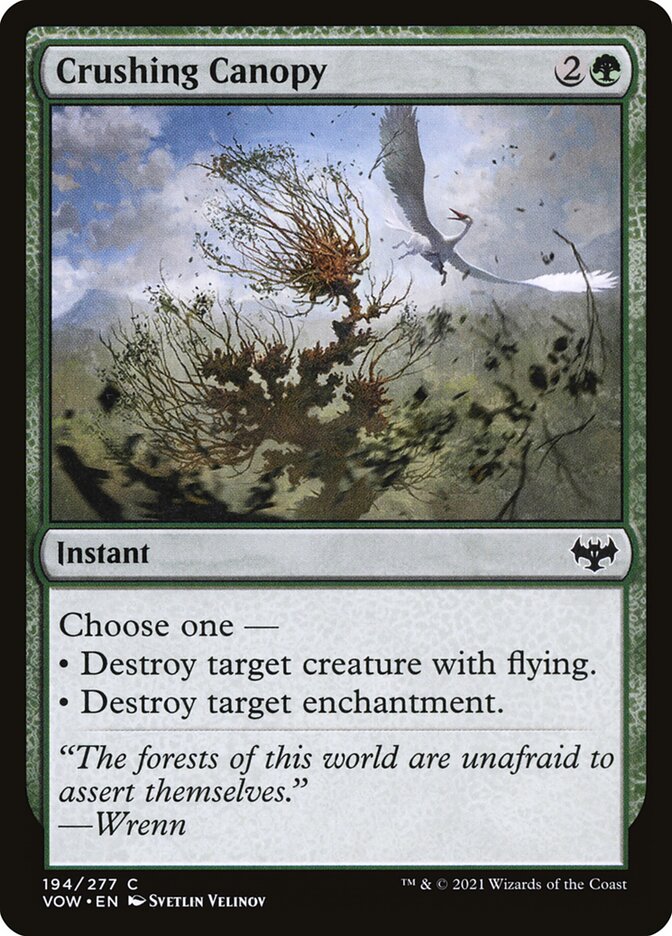 Crushing Canopy — Innistrad: Crimson Vow 194/423