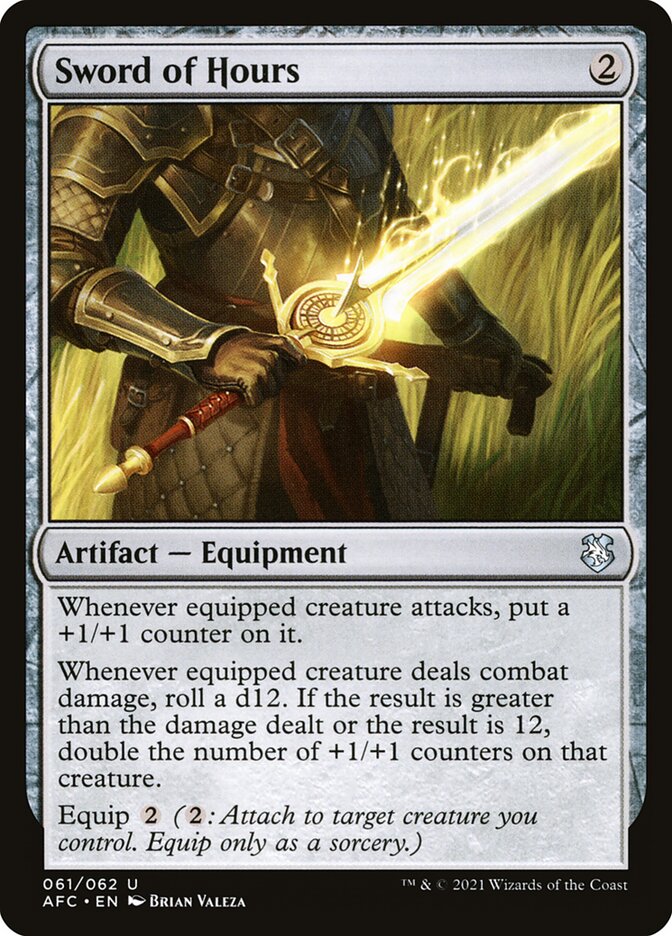 Sword of Hours — Forgotten Realms Commander 61/331