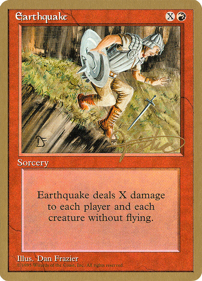 Earthquake — Pro Tour Collector Set mj189/308